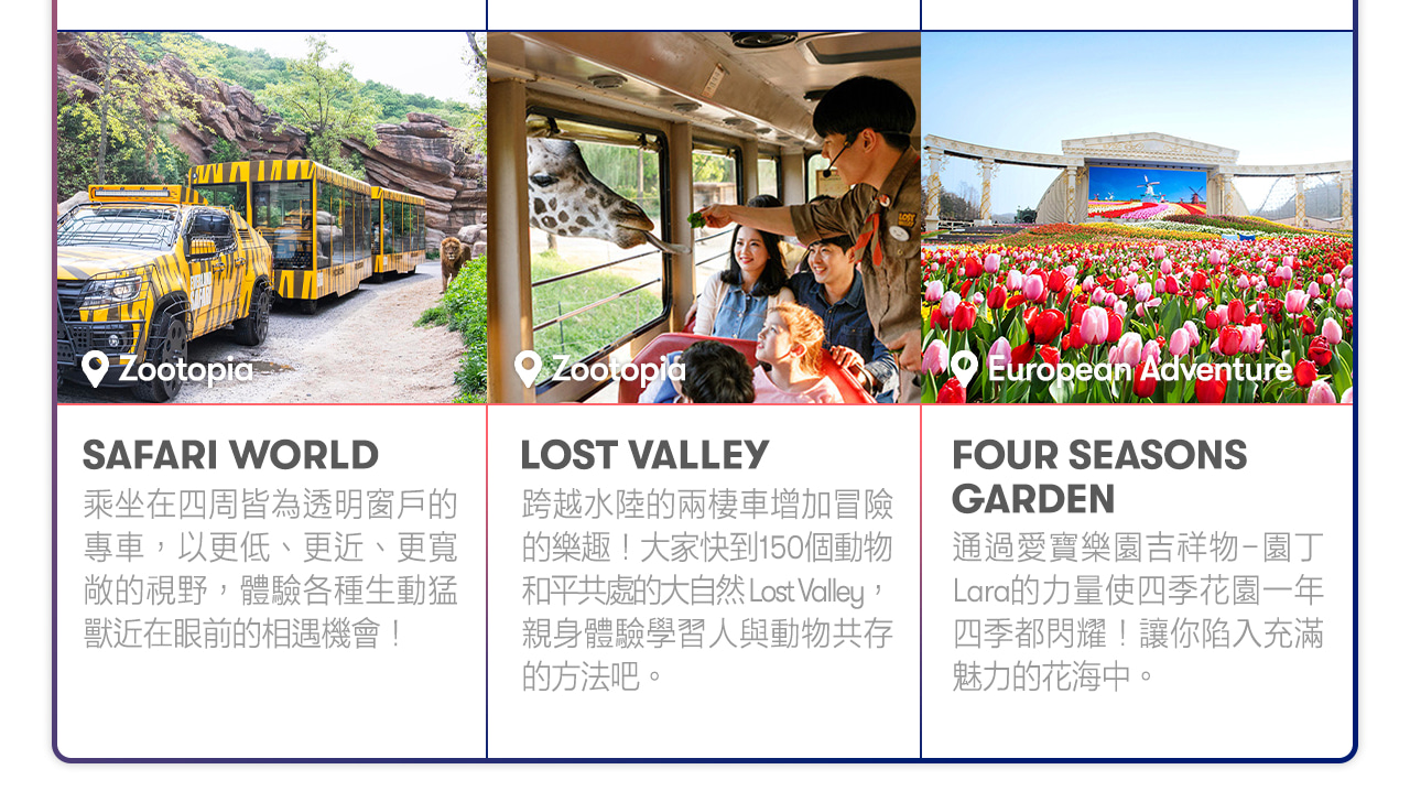 愛寶樂園包車接送（含門票）