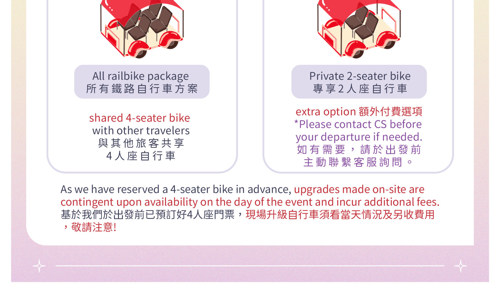 塗鴉秀 & 羊駝樂園 & 小法國村 / 鐵路自行車 / 草莓採摘之旅