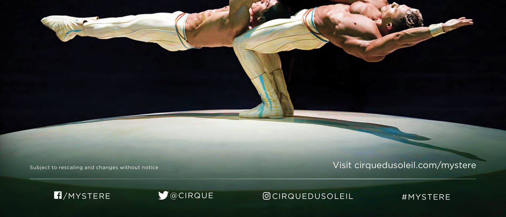 拉斯維加斯太陽劇團《神秘秀》(Mystere by Cirque du Soleil) 演出門票