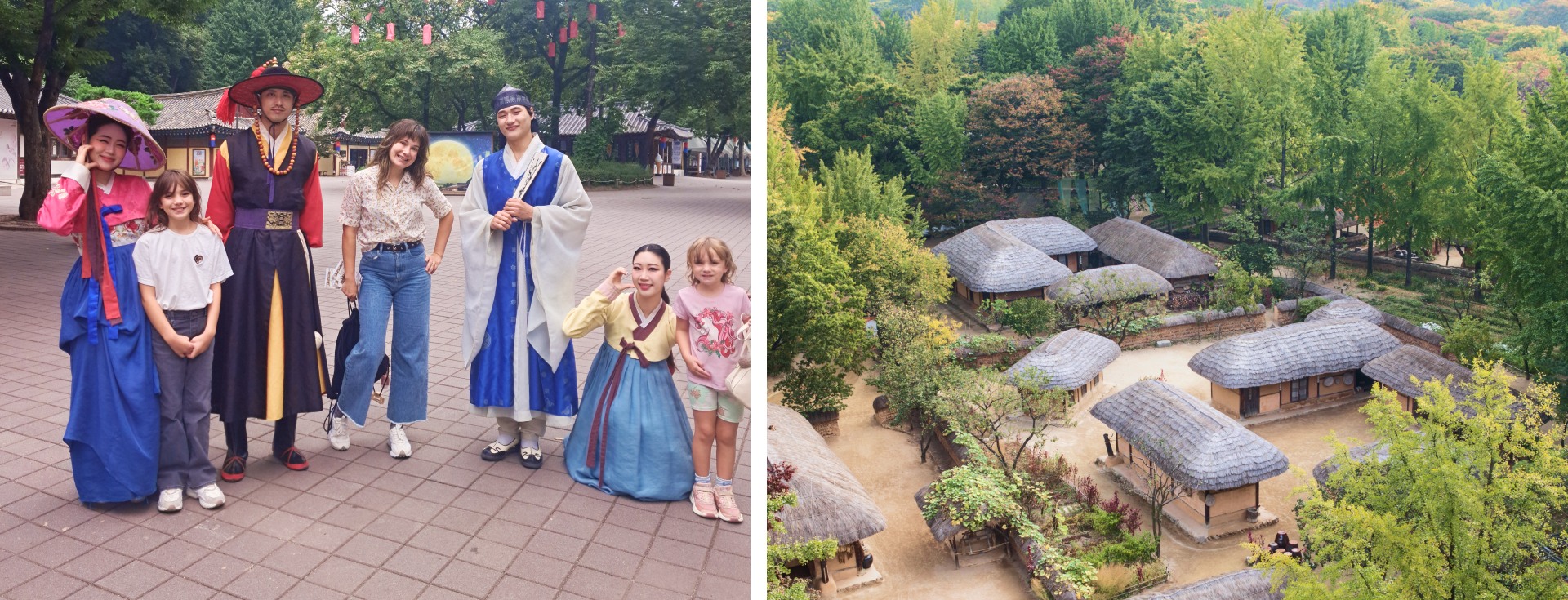 ☀️夏季帶來溫暖和活力，還有民間表演和熱鬧的集市。漫步在村莊中，您可以充分體驗韓國的傳統生活。