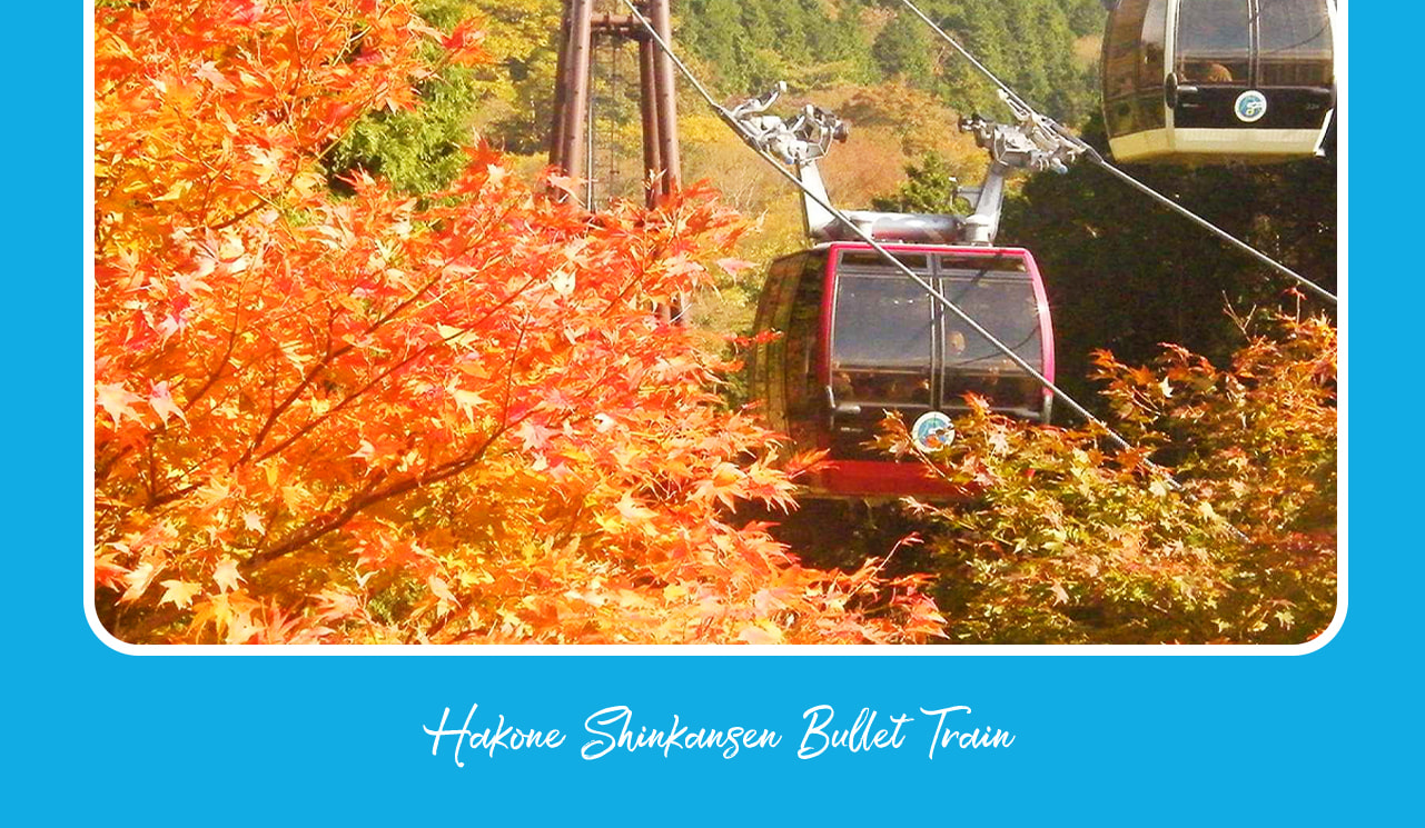 箱根空中纜車的早雲山站至大涌谷站這段路線是欣賞箱根地熱奇景與富士山的絕佳地點