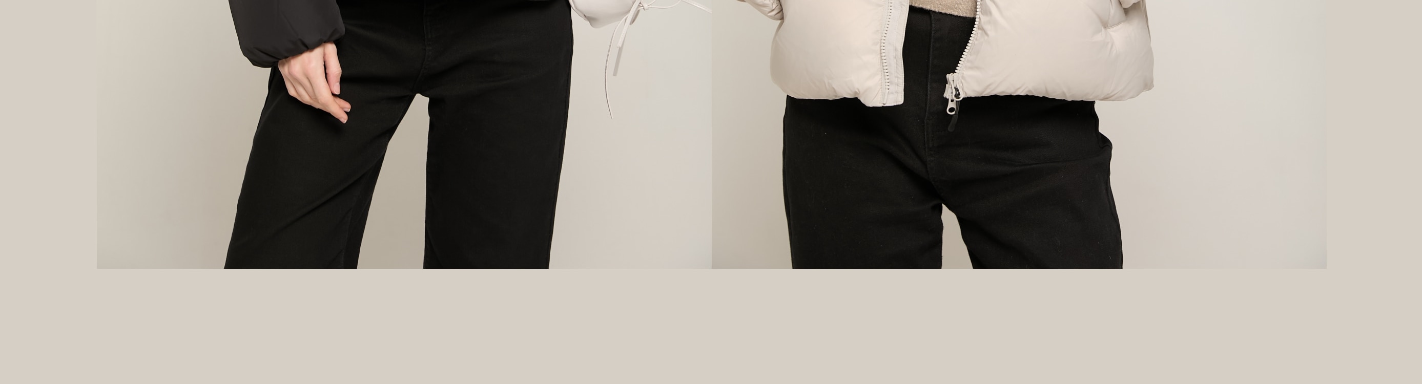 無品牌短款羽絨服