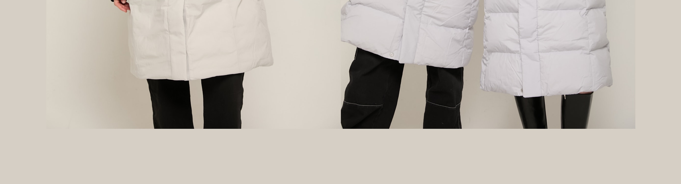 品牌羽絨服（長款）