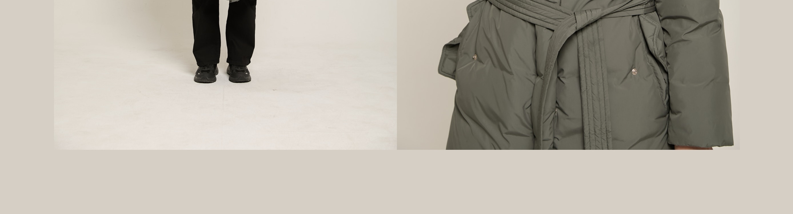 無品牌羽絨服（長款）