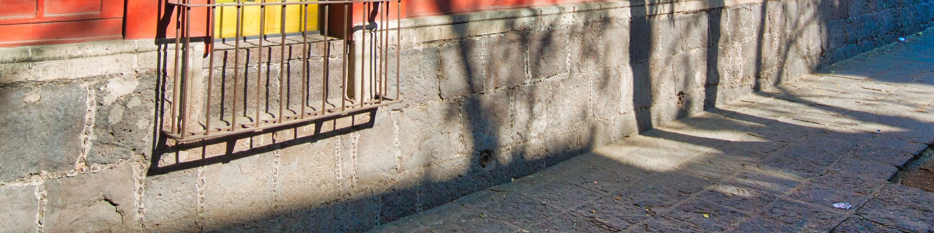 漫步於科約阿坎 (Coyoacán) 的歷史鵝卵石街道 漫步於科約阿坎 (Coyoacán) 的歷史鵝卵石街道