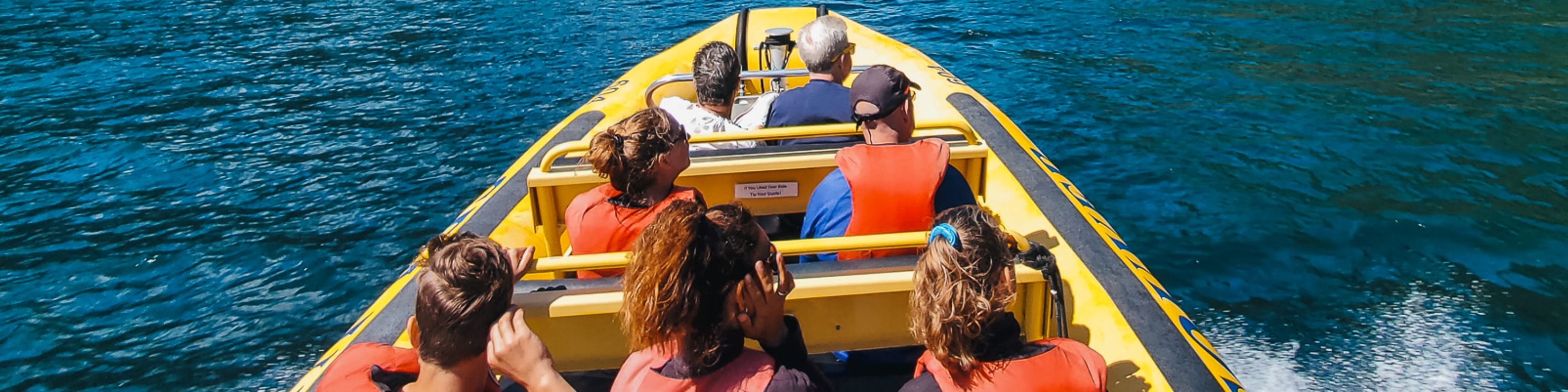 Breathtaking views of English Bay from the comfort of your open-air Zodiac