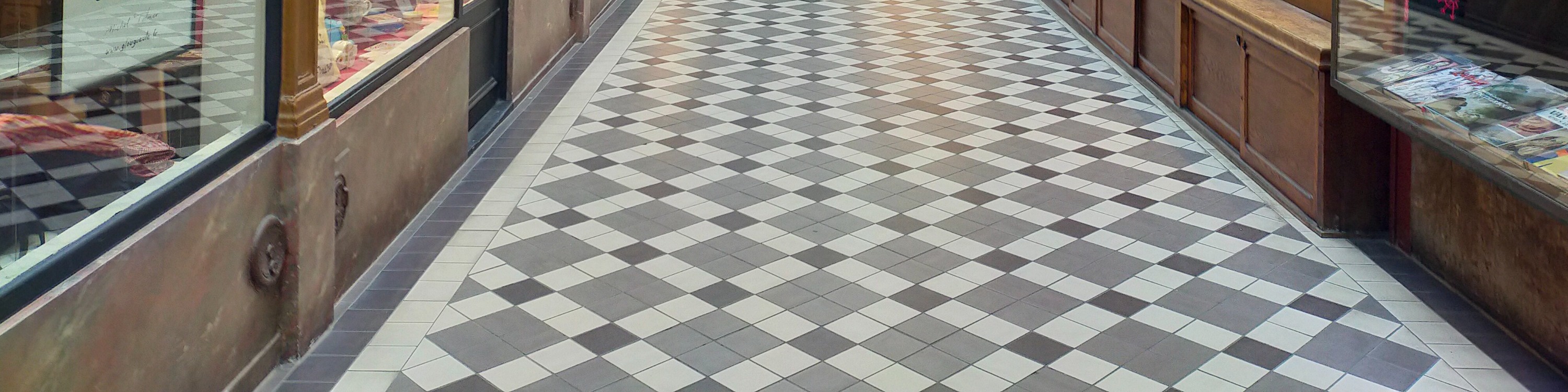 A row of shops