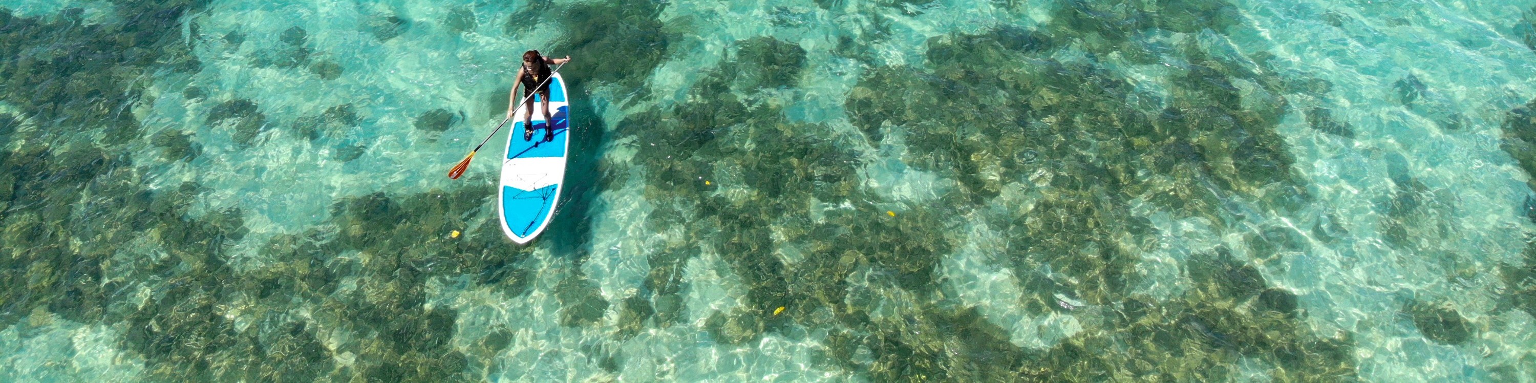 Ishigaki Island/1 day Kabira Bay SUP/Canoe & Blue Cave Snorkeling Experience (Okinawa)
