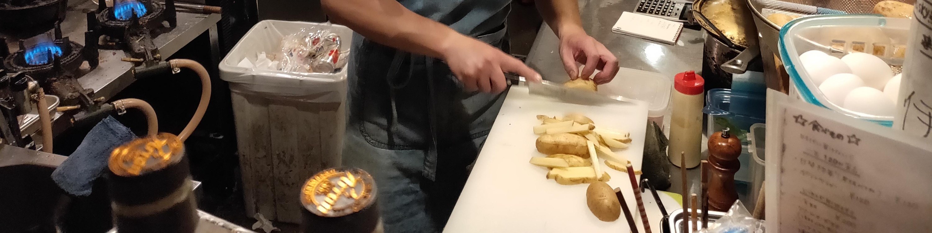 Izakaya kitchen
