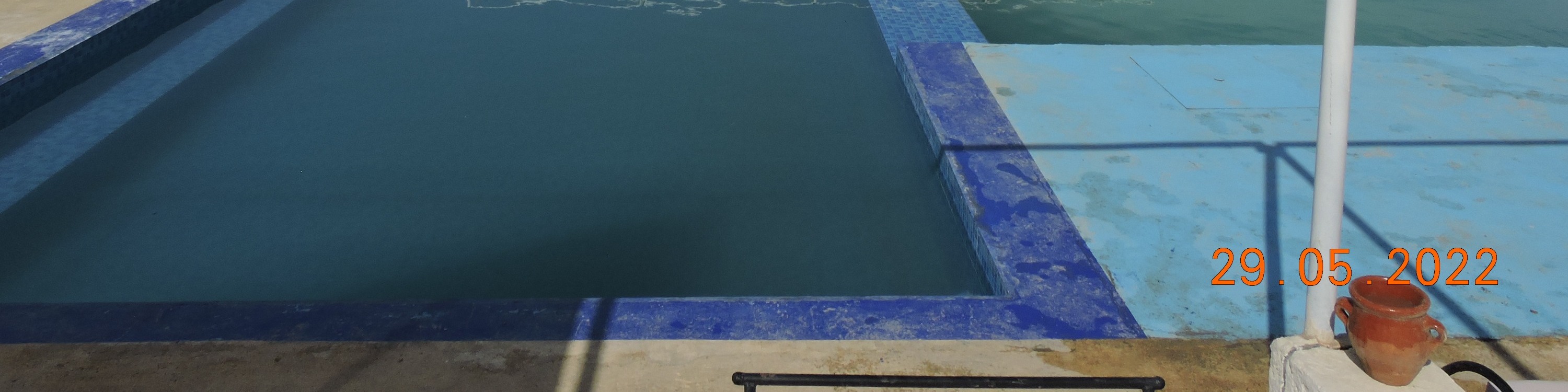 Agafay Desert swimming pool time