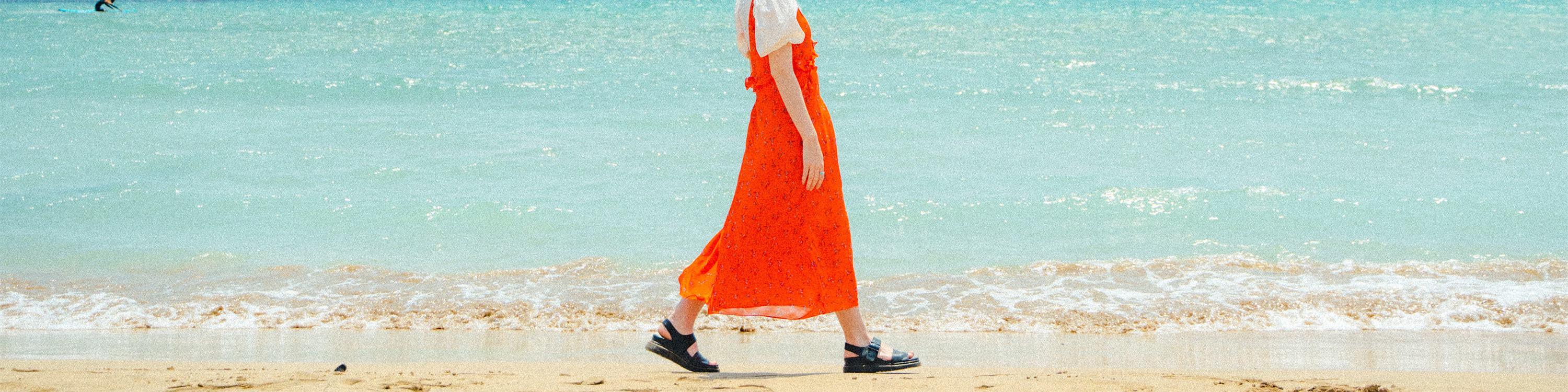 在松島海灘享受陽光和海灘漫步