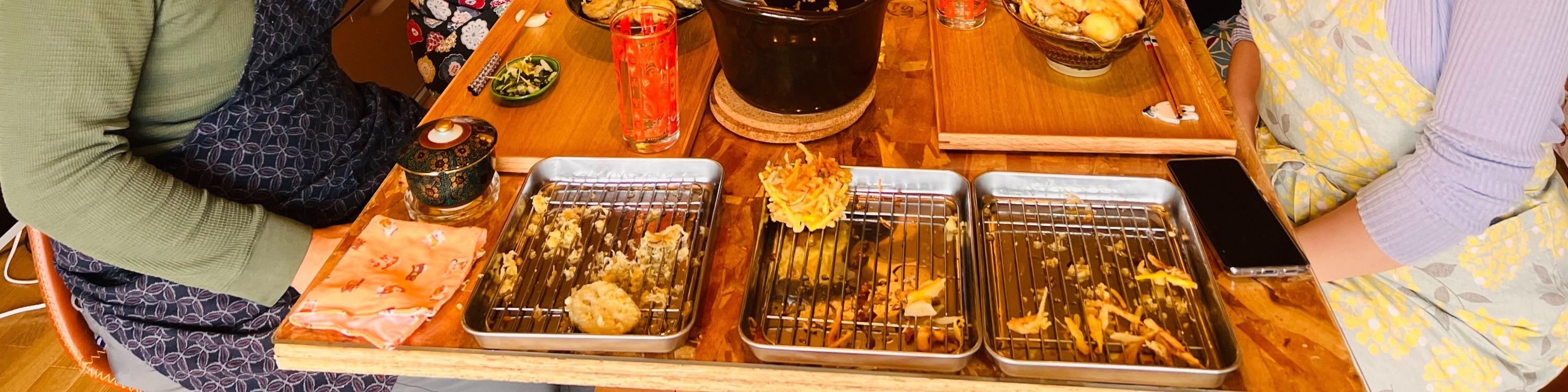 大阪料理課程（脆皮天婦羅蓋飯＆味噌湯）