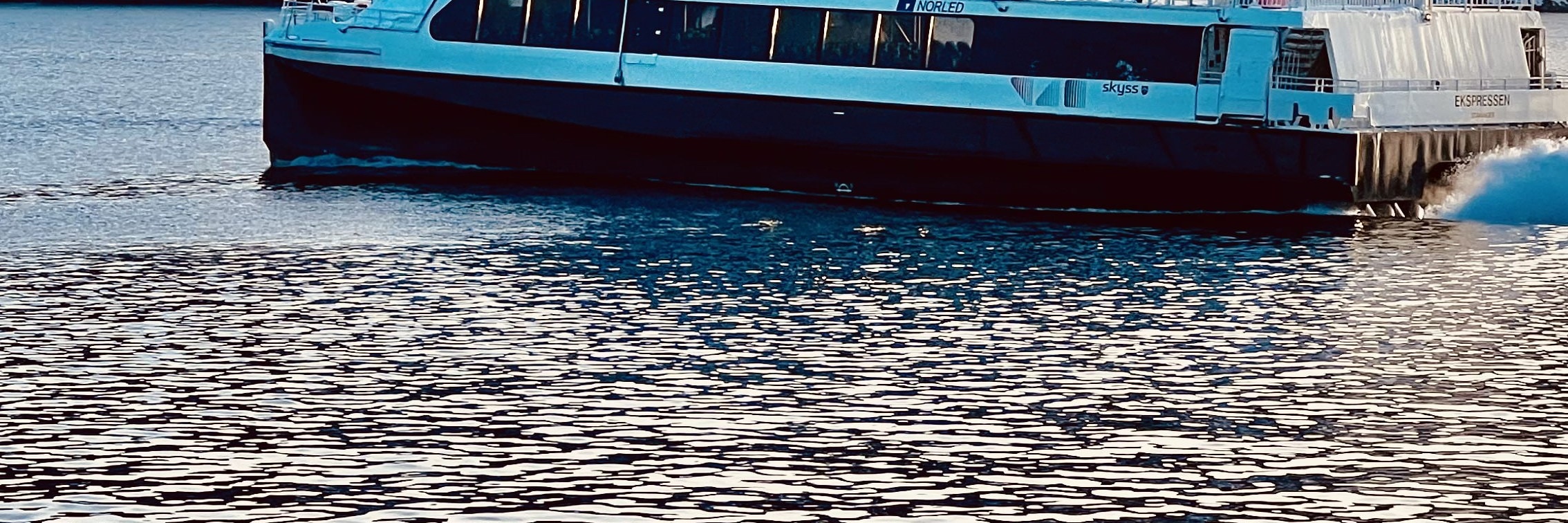 Hop on a ferry that connects Bergen to a nearby island.