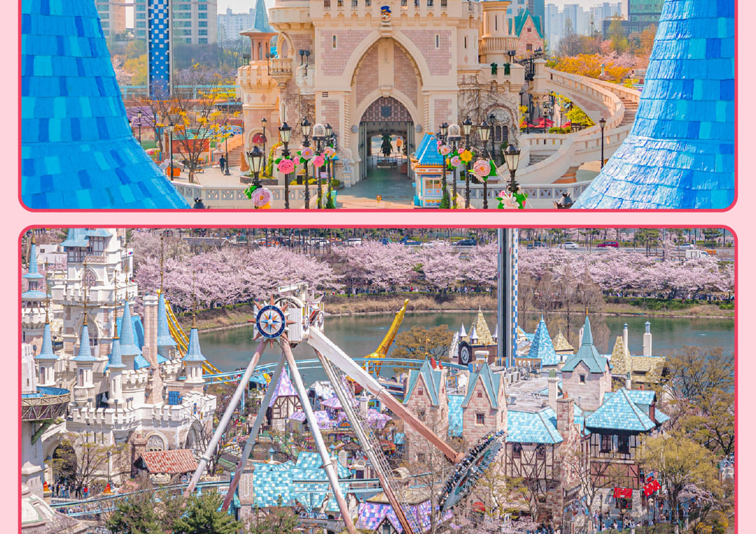 樂天世界是首爾的熱門主題公園,以其驚險刺激的遊樂設施和韓劇場景而聞名。對於家庭和韓劇迷來說,這裡是一個令人興奮的旅遊目的地,提供室內和室外景點。 樂天世界是首爾的熱門主題公園,以其驚險刺激的遊樂設施和韓劇場景而聞名。對於家庭和韓劇迷來說,這裡是一個令人興奮的旅遊目的地,提供室內和室外景點。