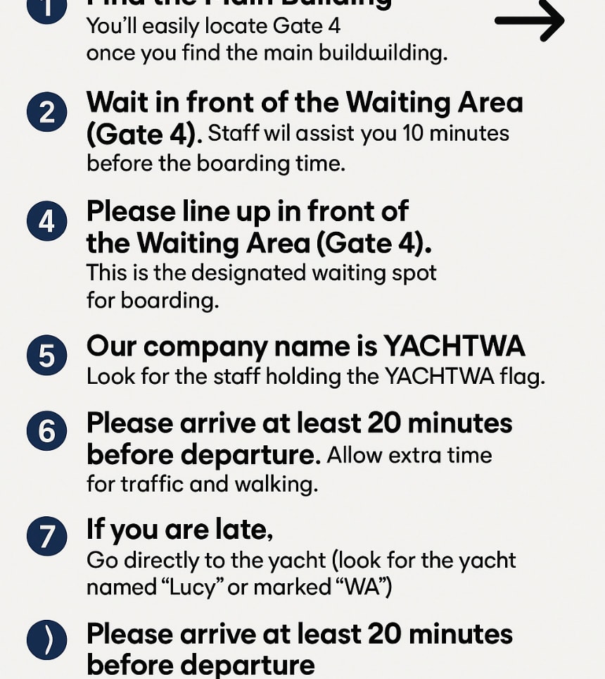 Yachtwa 釜山遊艇之旅