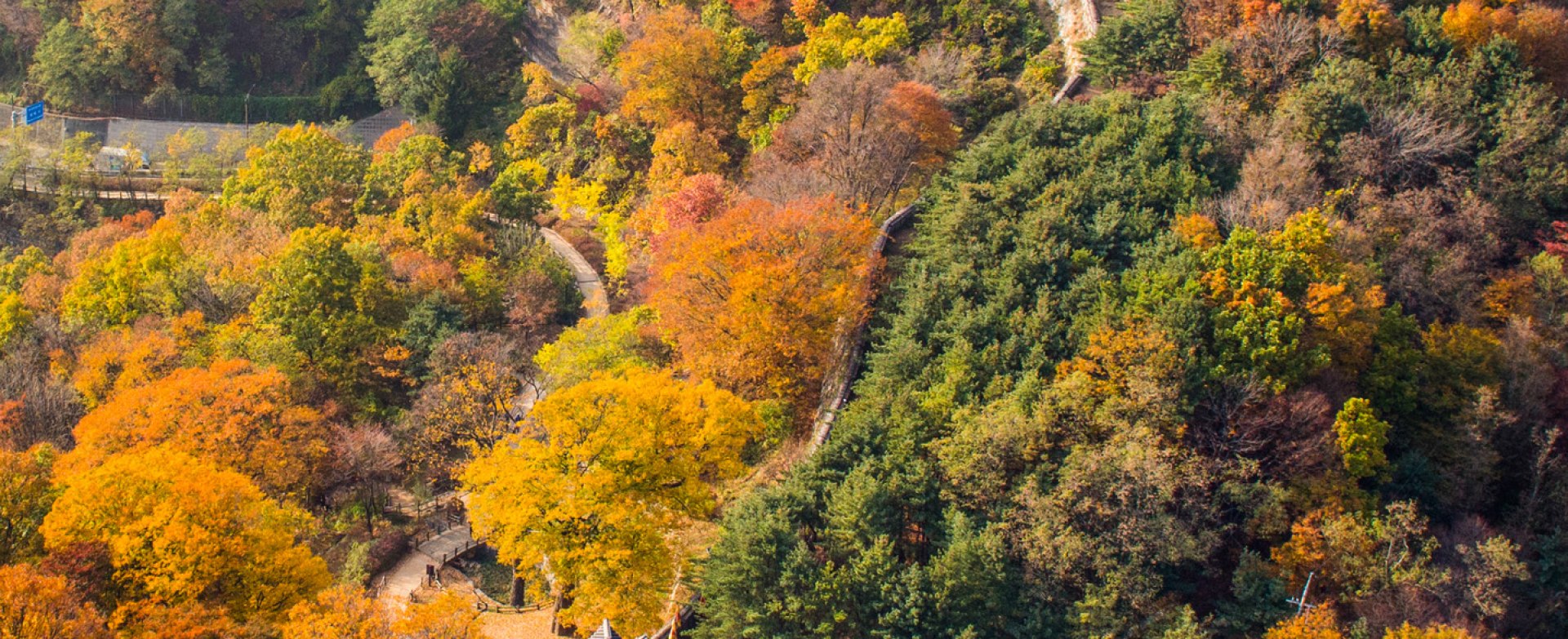 🍂南漢山城將文化、歷史和迷人的風景完美地融合在一起。