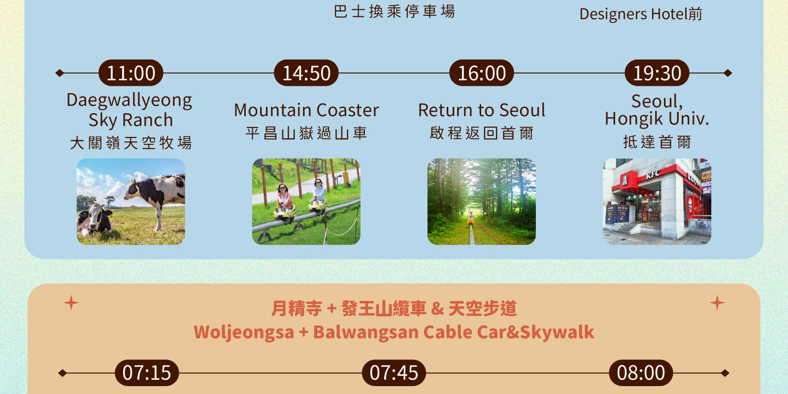 大關嶺天空牧場/山地過山車/發旺山纜車
