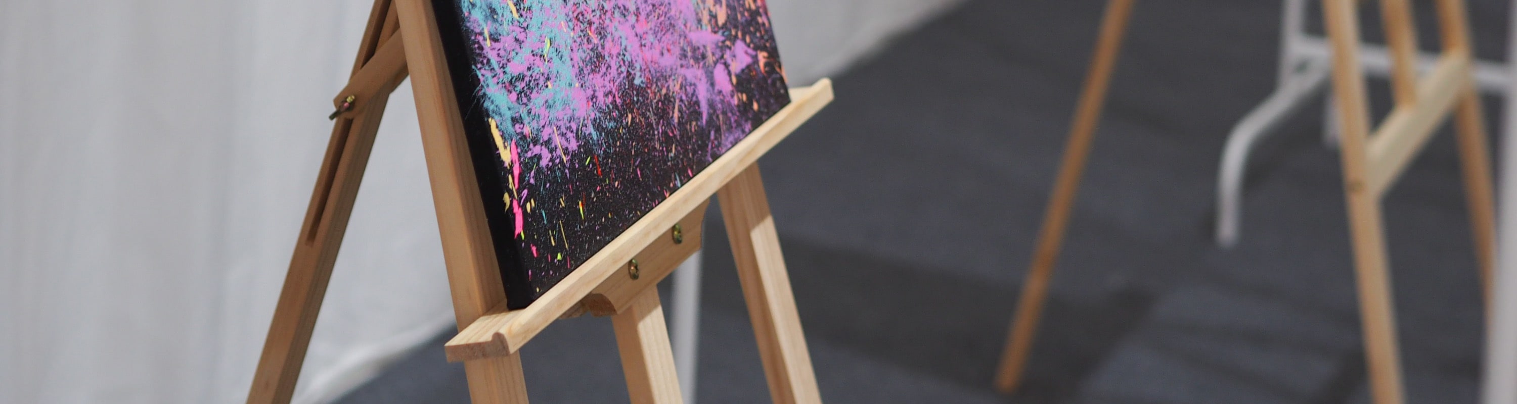 Balloon Splatter Art at Loft