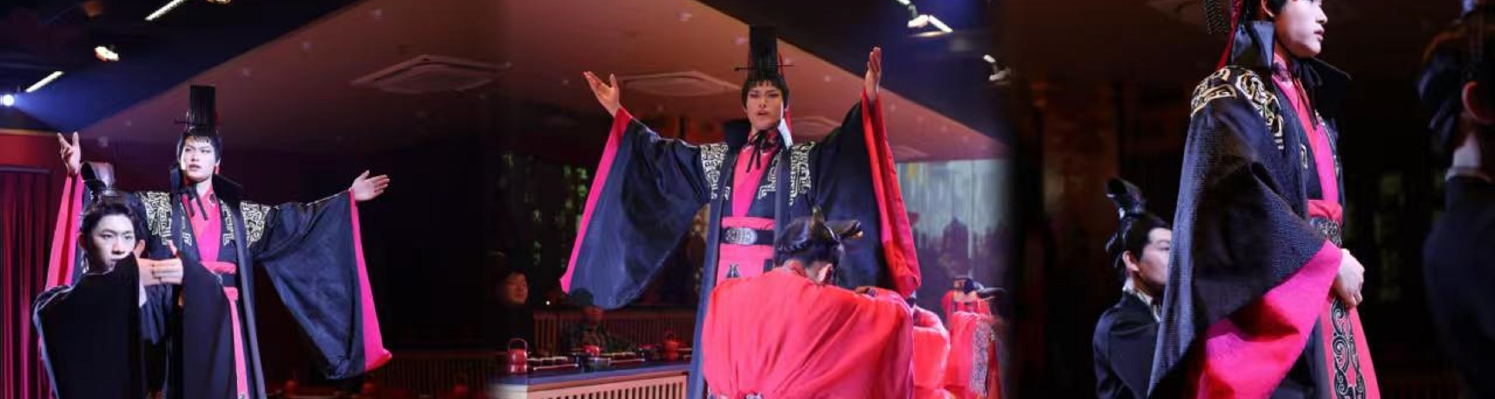 上海盛宮宴•沉浸式體驗千年前的宮廷君王享受盛宴（精品美食+舞蹈表演+秦朝歷史文化體驗+可選古代服裝化妝體驗）