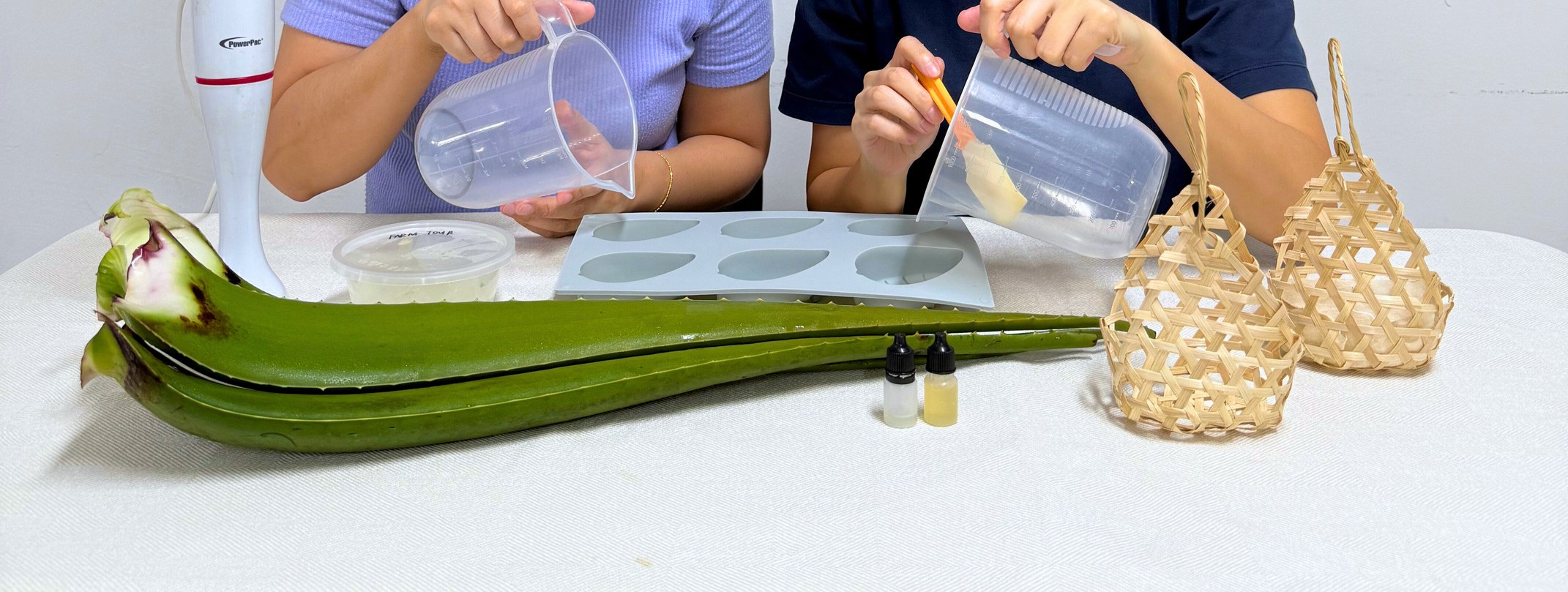 Farm-to-Table Concept: Leaf to Lather