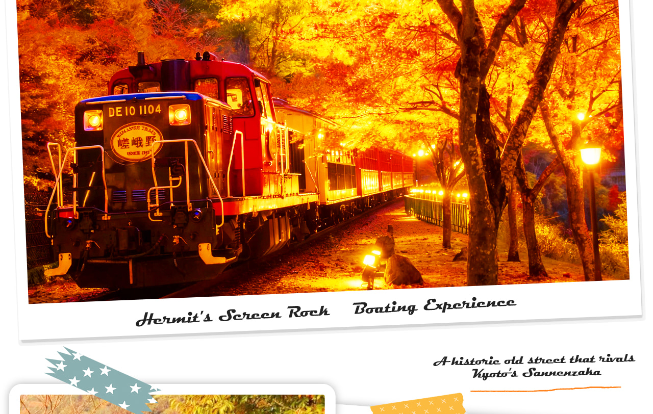 Kyoto Dream Illumination Autumn Foliage Day Tour - Kinkaku-ji & Arashiyama (Includes Night Maple Train - Departing from Osaka/Kyoto) - Thumbnail 13
