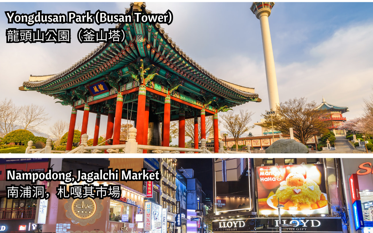 釜山 (Busan) 城市觀光遊