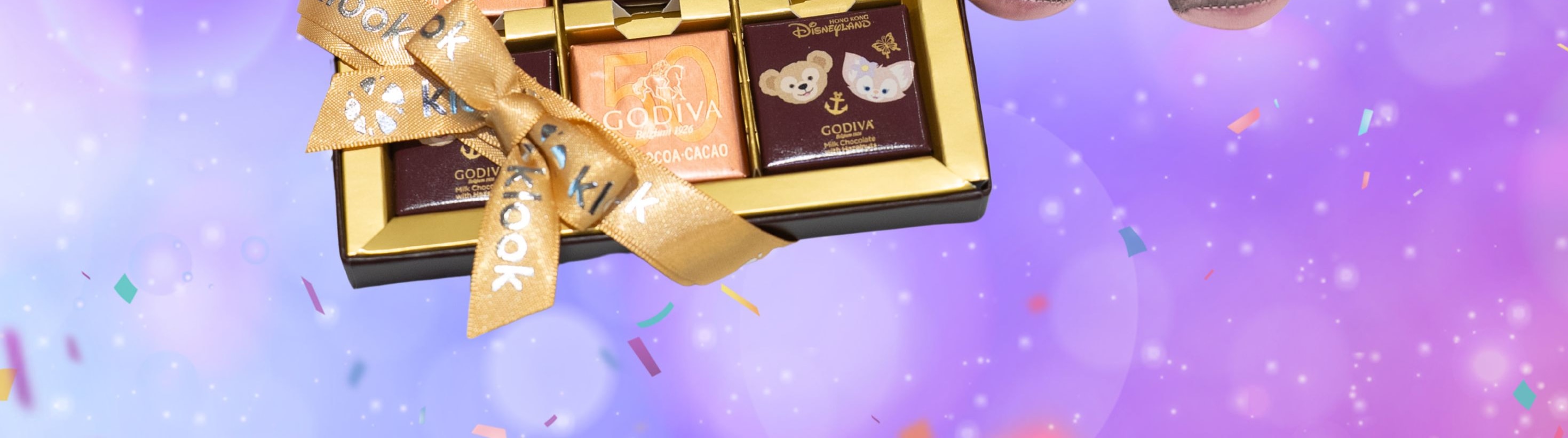 20th Anniversary Special Edition LinaBell Plush Toy with Godiva Chocolate Gift Box