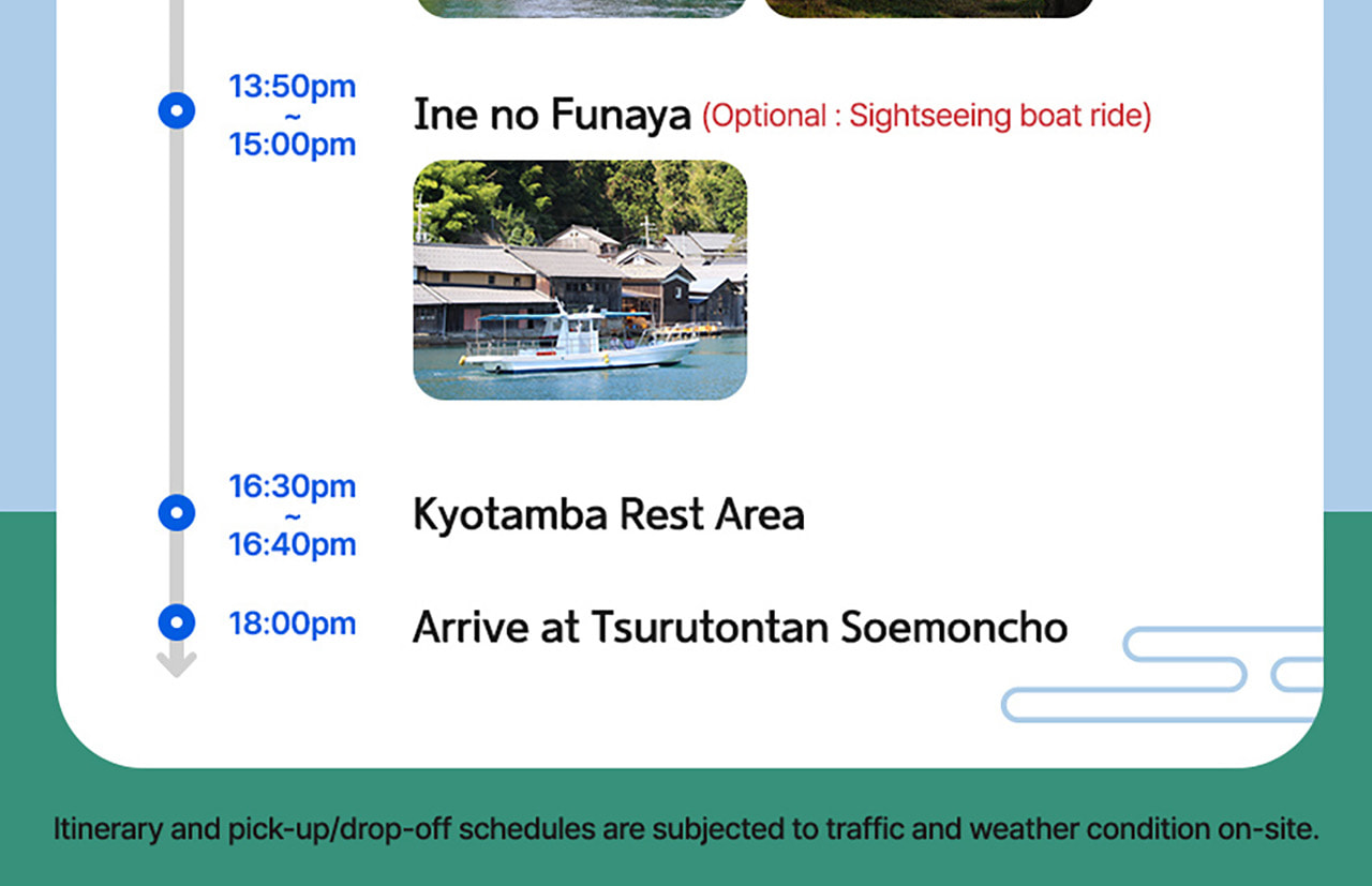 Kyoto by the Sea: Amanohashidate & Ine no Funaya Bus Tour from Osaka