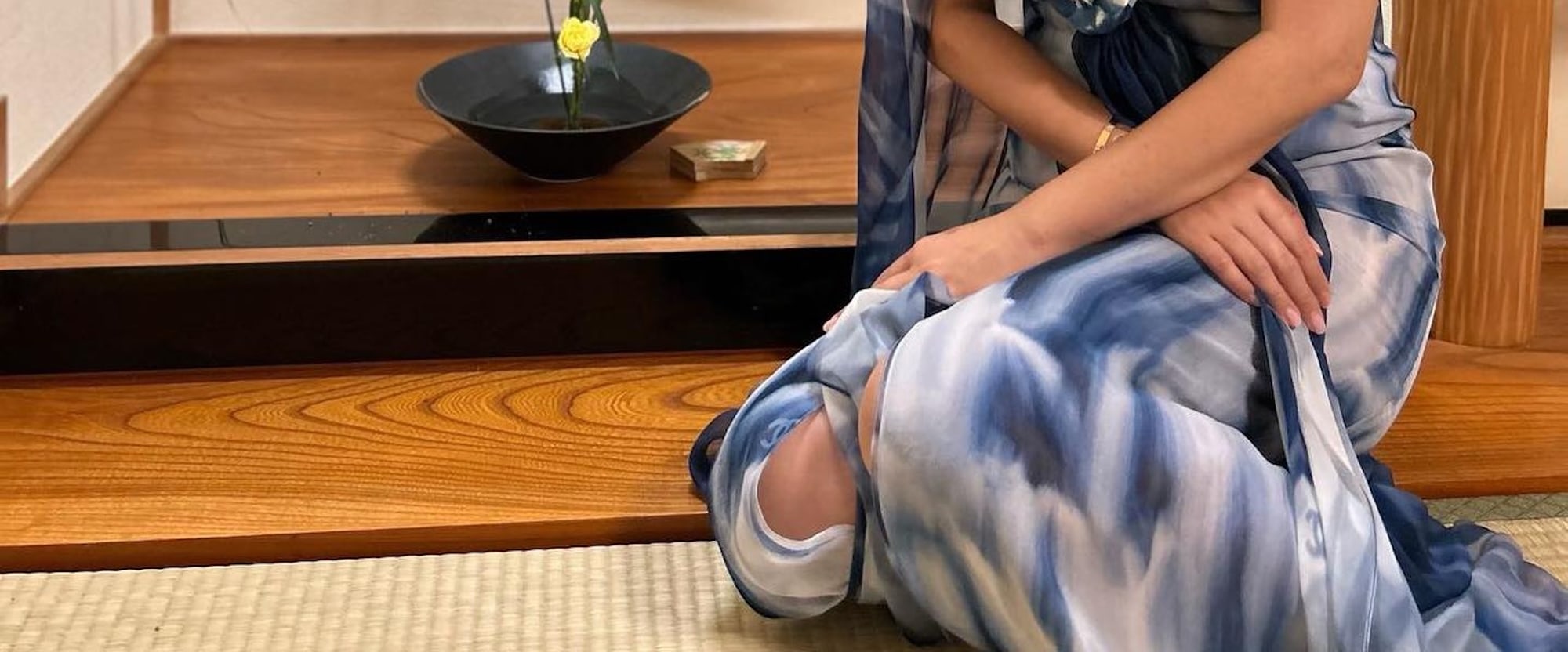 工作坊中創作的精美花藝佈置。