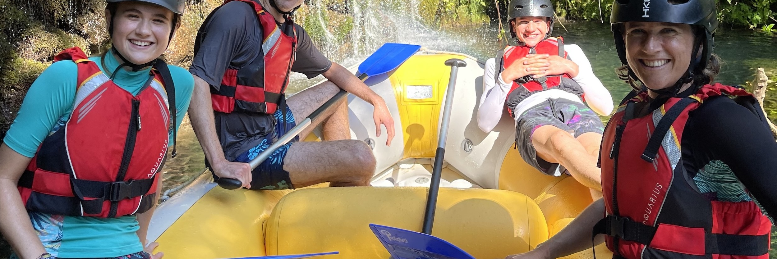 White Water Rafting in Omis Croatia
