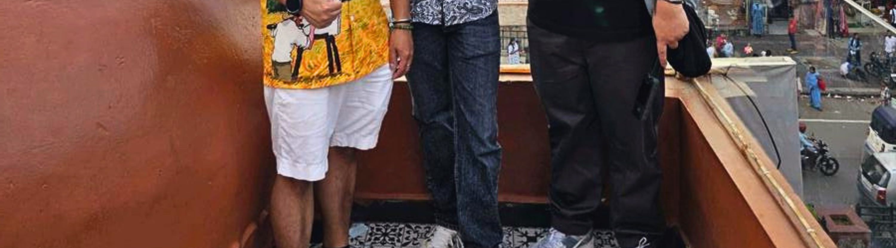 風之宮殿(Hawa Mahal)是齋浦爾一座獨特的五層樓粉紅色砂岩建築。 風之宮殿(Hawa Mahal)是齋浦爾一座獨特的五層樓粉紅色砂岩建築。