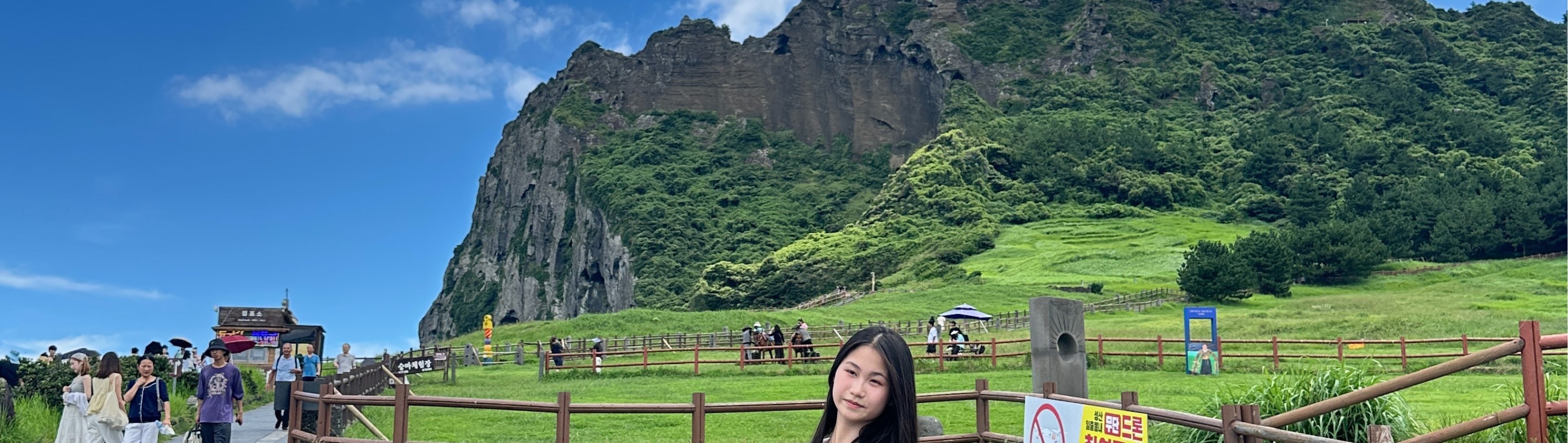 A. Eco Land 森林小火車 - 日出樂園（米千窟）- 涉地可支 - 濟州咖啡廳 - 城山日出峰
