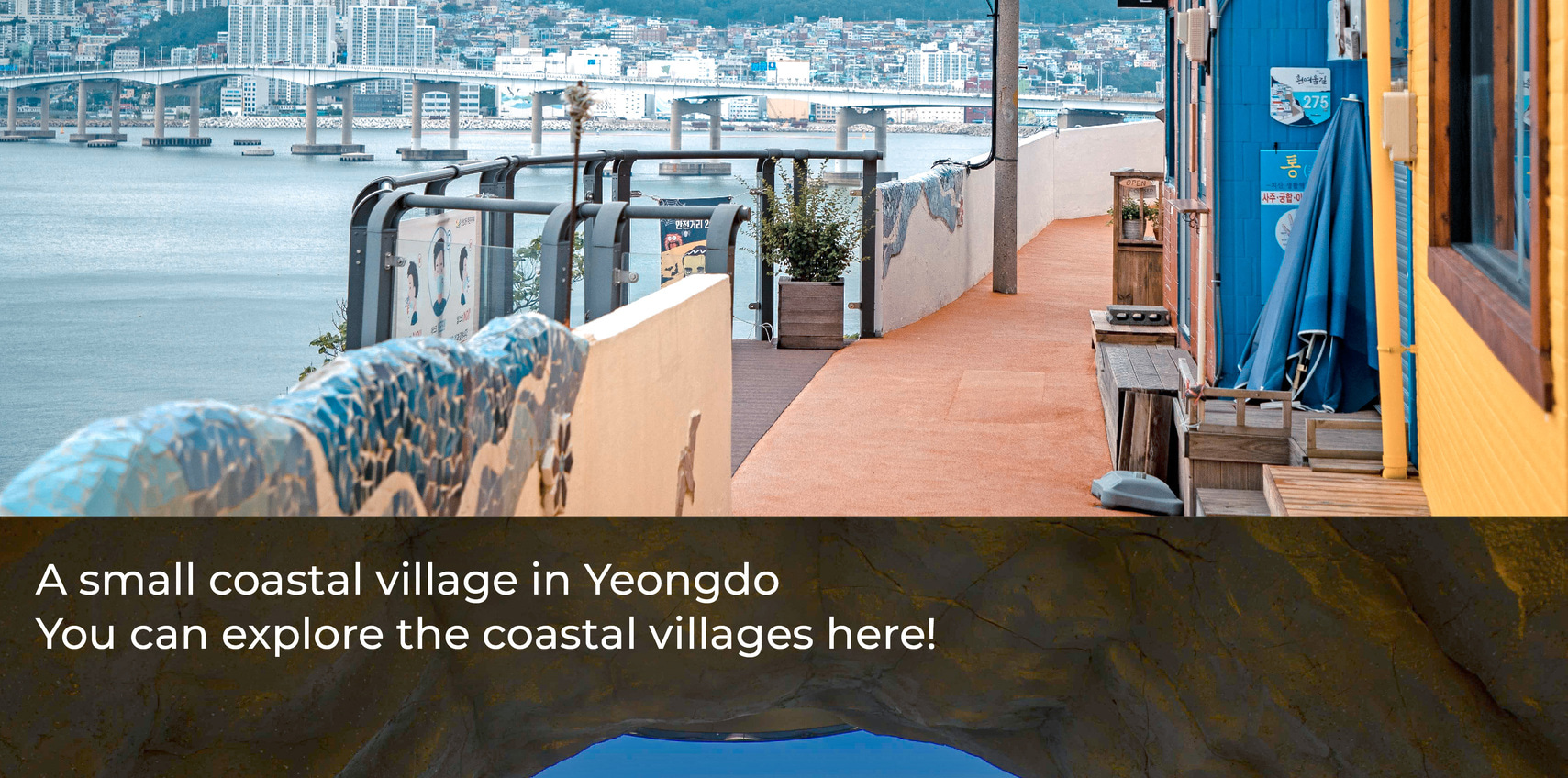 Busan One Day Tour: Gamcheon Culture Village, Haeundae Blueline park