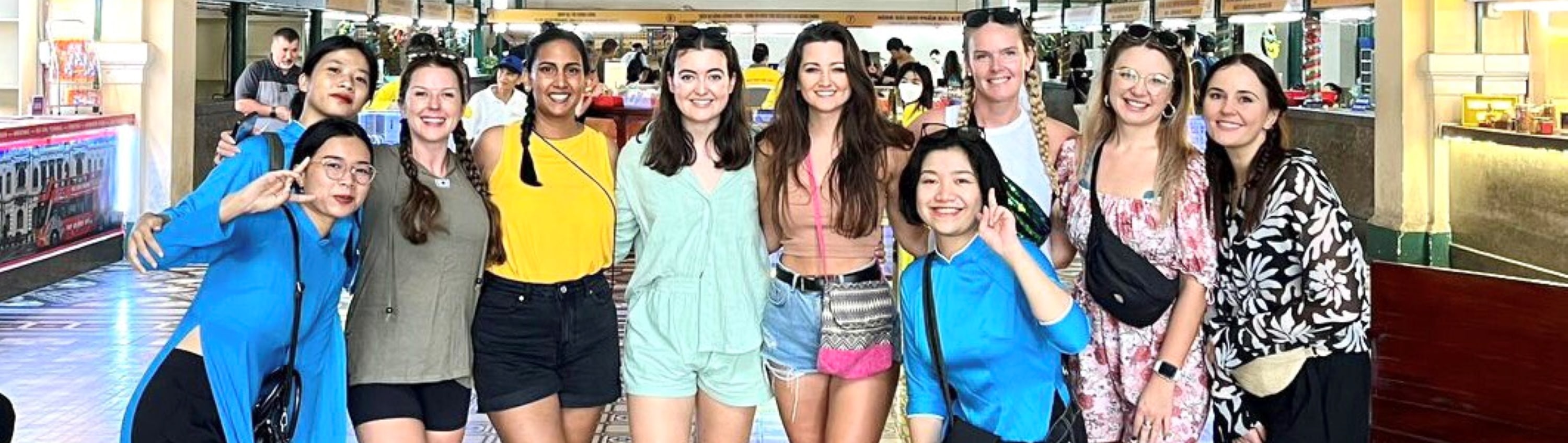 Ho Chi Minh Motorbike City & Street Food Tour with Local Ao Dai Ride