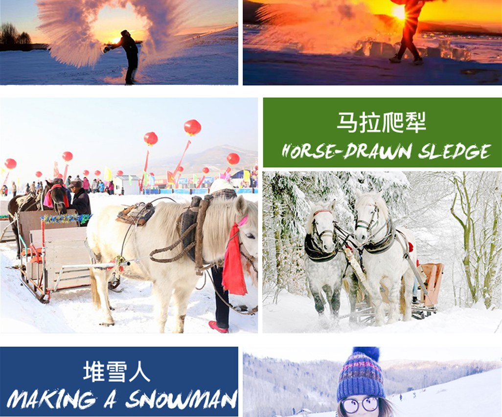 東北哈爾濱雪鄉奇遇5日(哈爾濱冰雪大世界+索菲亞教堂+亞布力滑雪+雪鄉+冰雪畫廊+大雪谷）