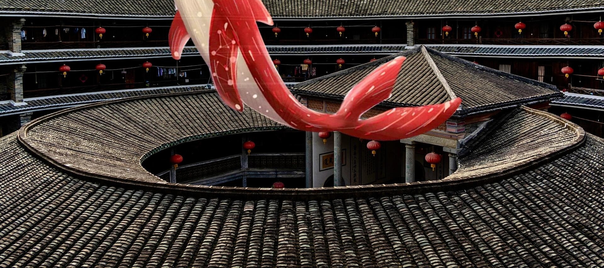 福建廈門出發漳州雲水謠古鎮+土樓一日遊（贈送圍桌中式簡餐）