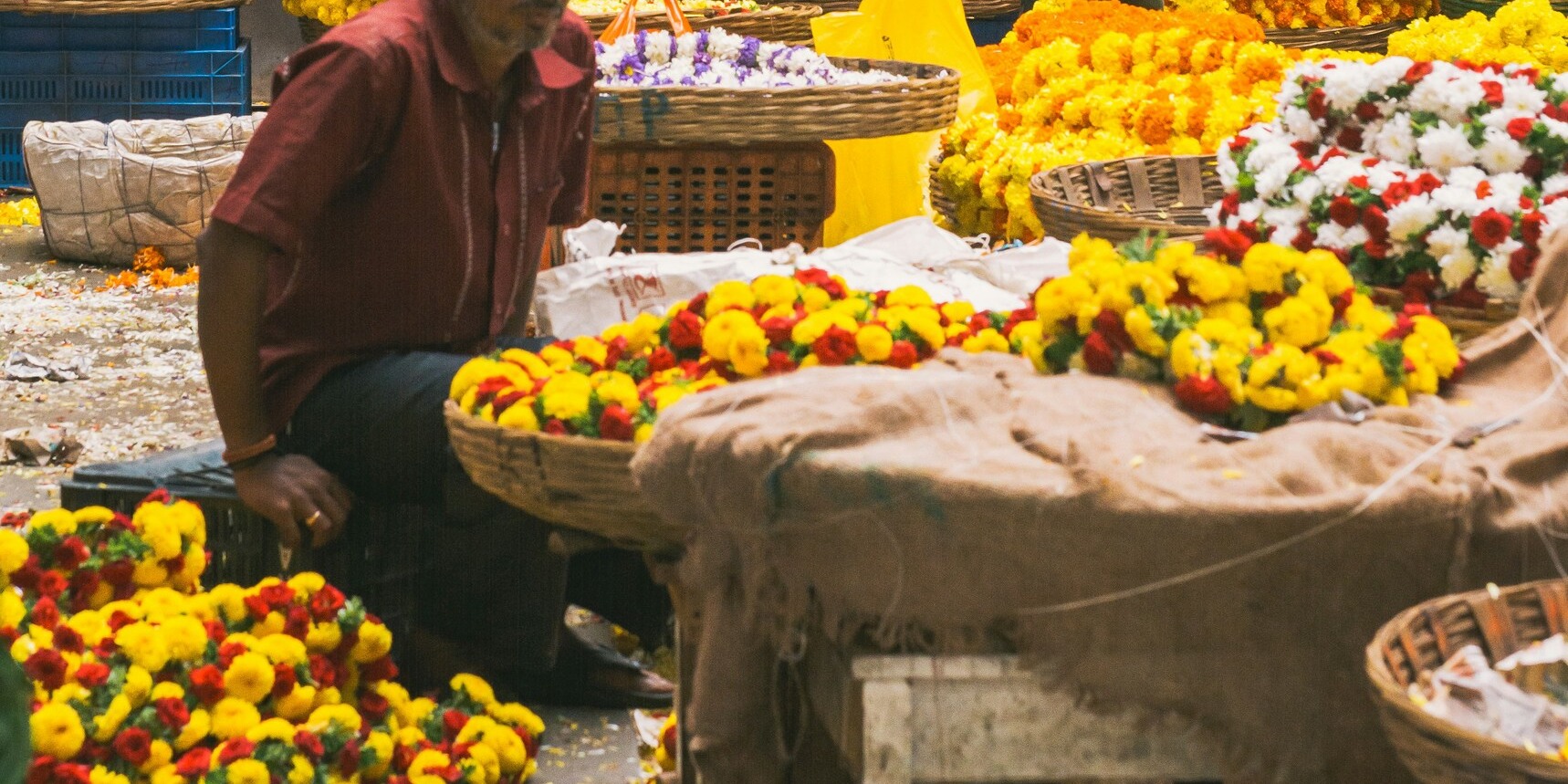 Bangalore : Evening Food Street Walk and Market Visit