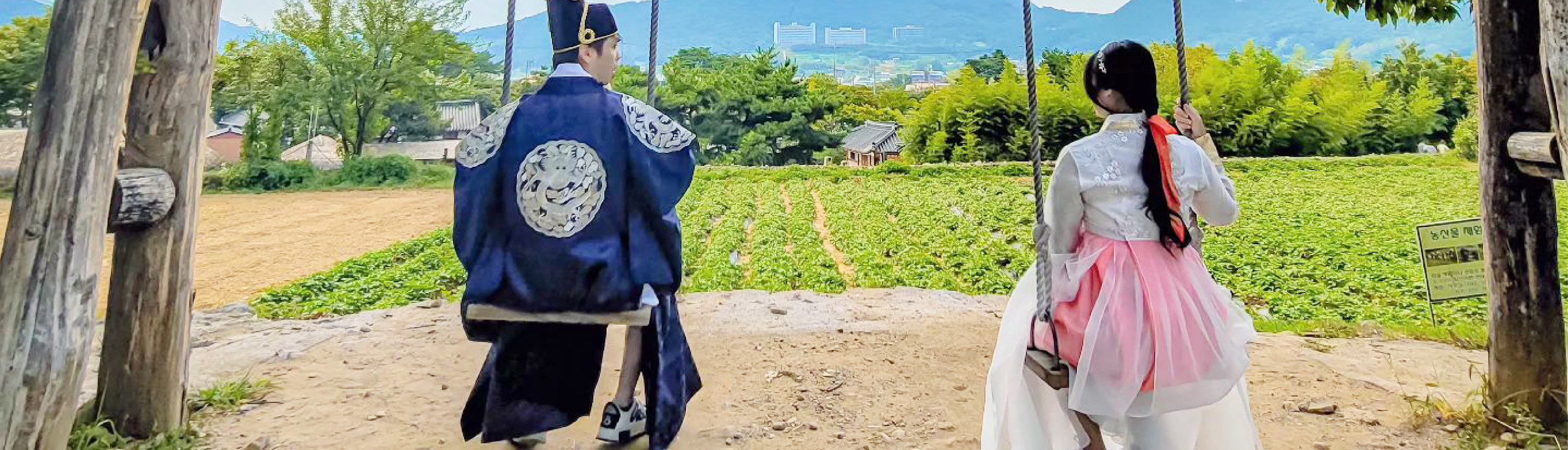 A popular filming location for hit dramas like Mr. Sunshine and Kingdom, Oeam Folk Village brings the screen to life — step into the scenes you've seen on Netflix