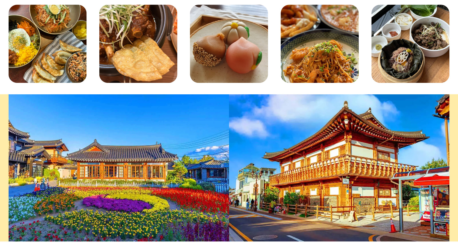 慶州世界文化遺產 & 季節限定之旅 -  走訪韓國千年古都慶州，探索多處 UNESCO 世界文化遺產，並結合櫻花盛開、楓葉繽紛或浪漫夜景等季節限定亮點，打造歷史與自然交織的完美文化旅程。
