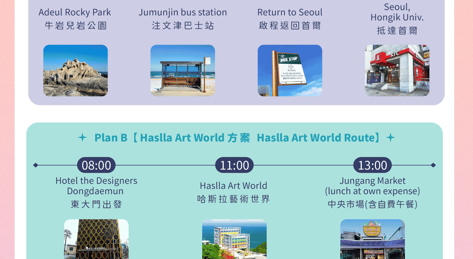 Gangneung hot spots! BTS Bus Stop / Goblin Jumunjin Beach