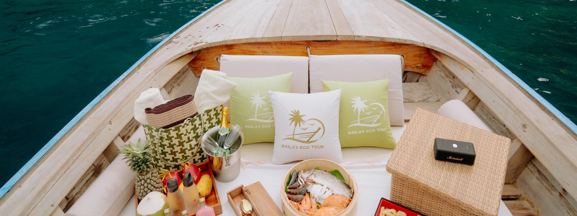 船頭便當，豪華長尾船