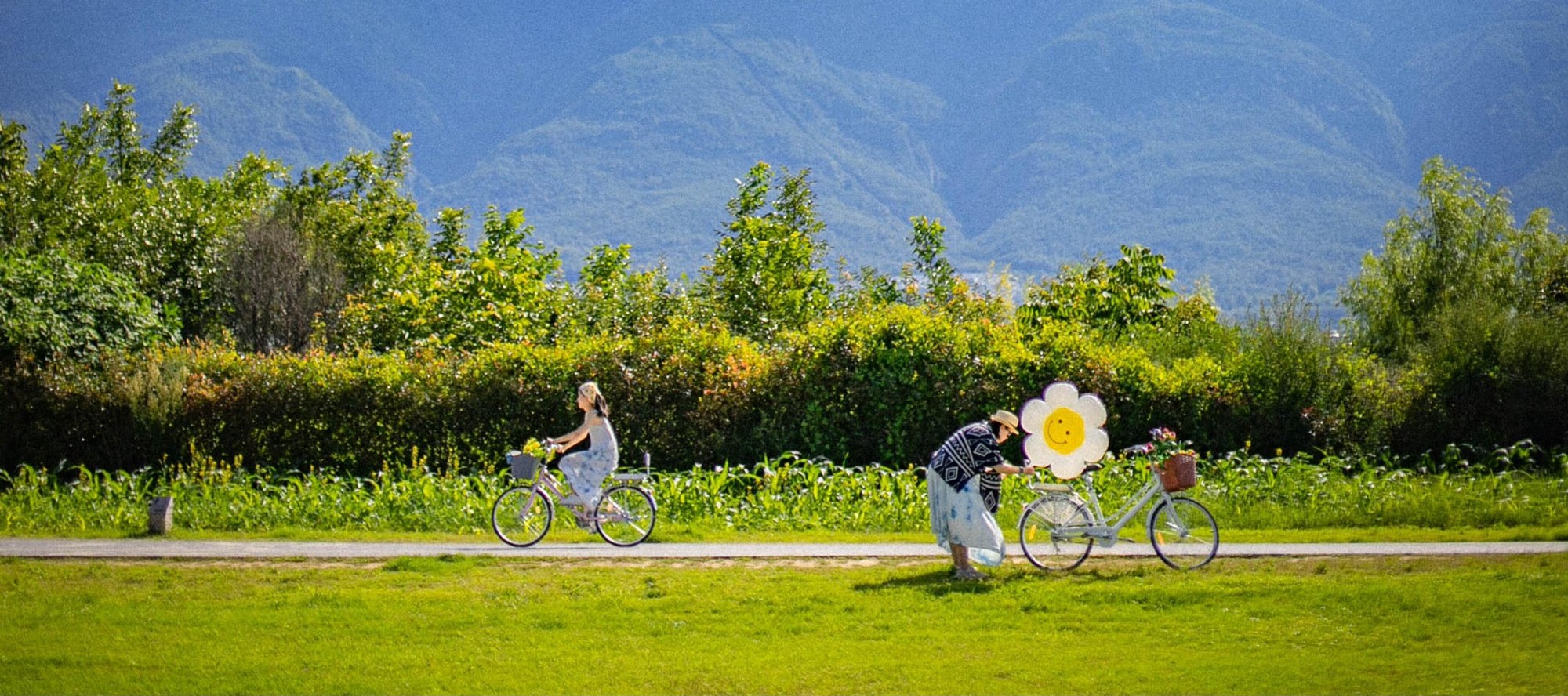 來洱海吧！賞湖景、望青山，騎單車擁抱自在時光