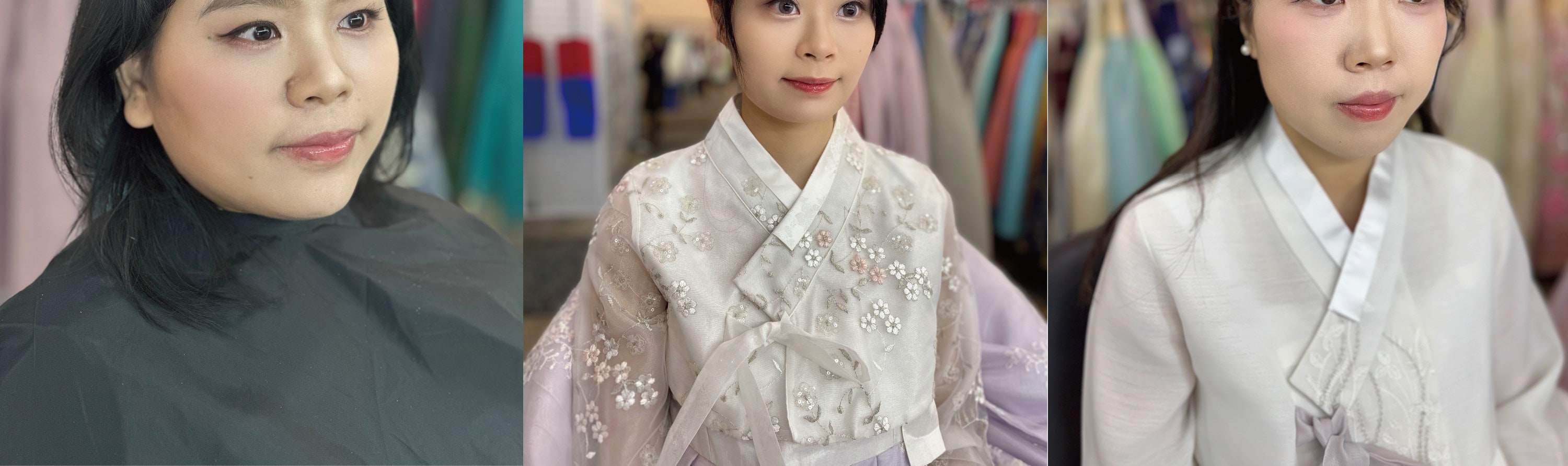韓服租借 + 髮型設計 + 配件