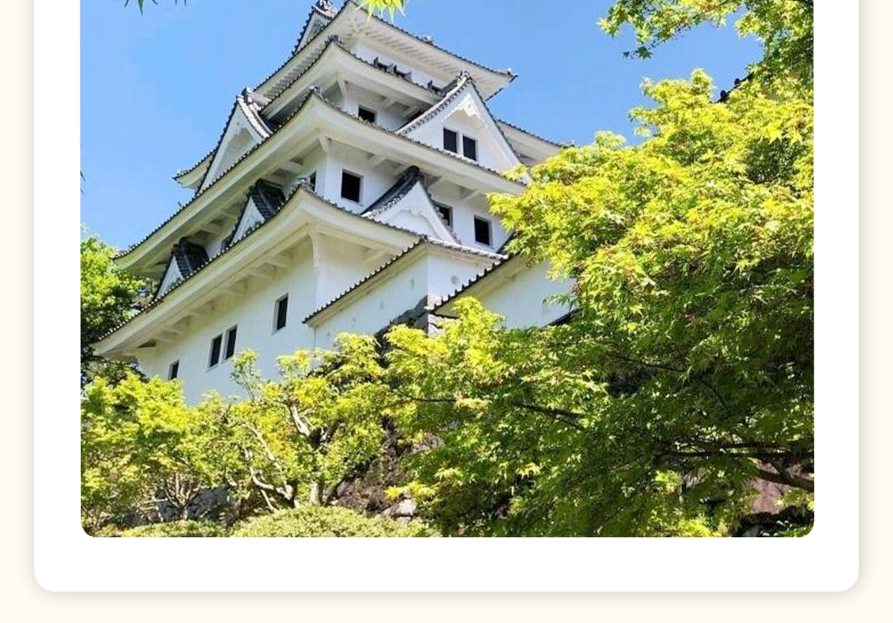 郡上八幡：水之古城，吉田川畔宗祇水清冽，江戶風街道與八幡城天守閣相映