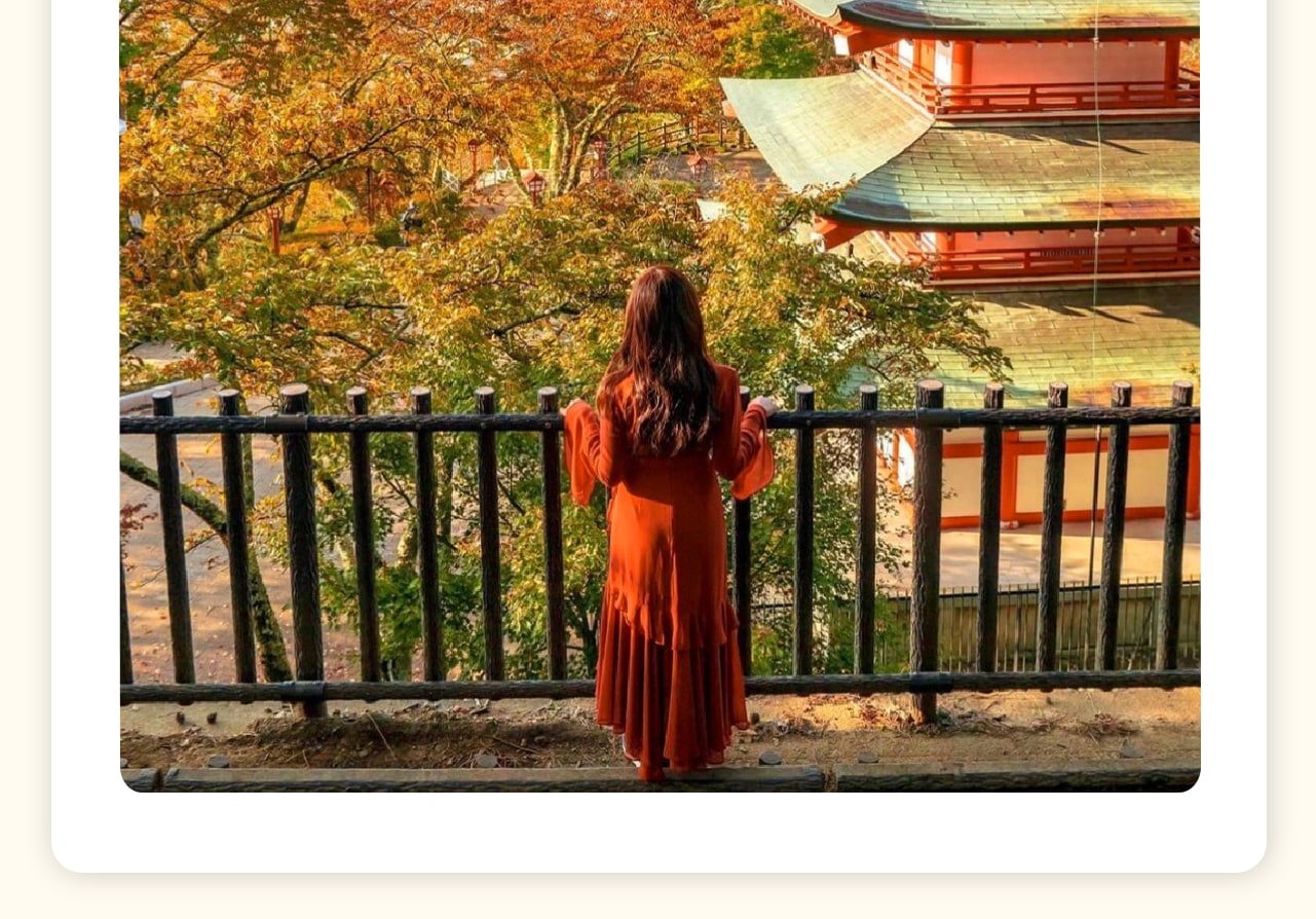 新倉山淺間公園位於日本靜岡縣，靠近富士山，是觀賞富士山美景和櫻花的絕佳地點。公園內櫻花盛開時節，粉色的花海與富士山的雪頂相映成趣，景色壯觀。此外，園內的五重塔和淺間神社也是遊客觀賞和攝影的熱點。秋季時，紅葉滿園，美不勝收。
