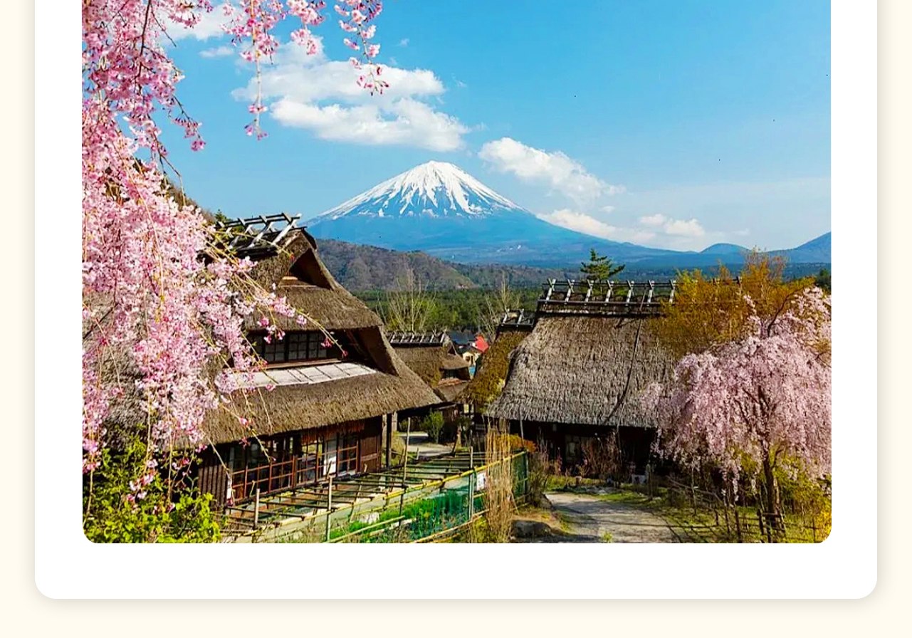 富士山西湖裡根療愈之所，是一個融合自然美景與日本傳統文化的絕佳去處。漫步園區，你可以體驗豐富的日本藝術文化，參與傳統手工藝活動，品味地道的和風美食。天氣晴朗時，富士山的壯麗景色更是一覽無餘，為身心帶來深深的放鬆與療愈。