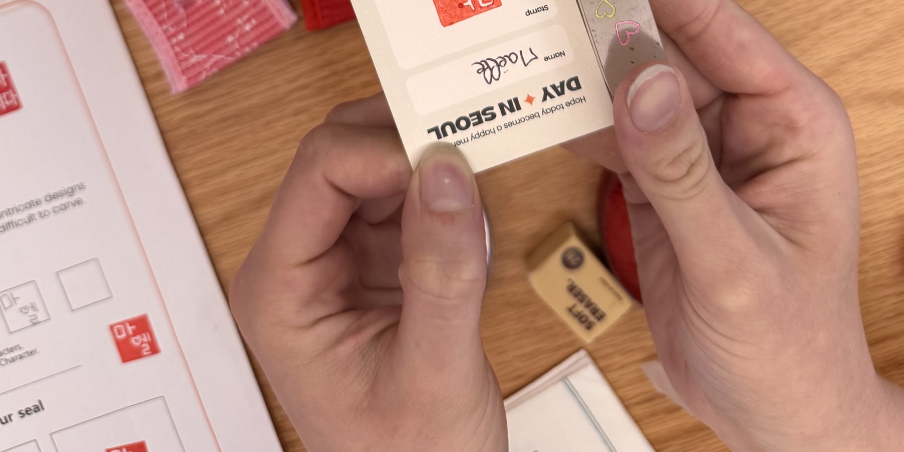 [Seoul Haebangchon] Korean Name Seal Making(Your Personalized Seal) - Thumbnail 60