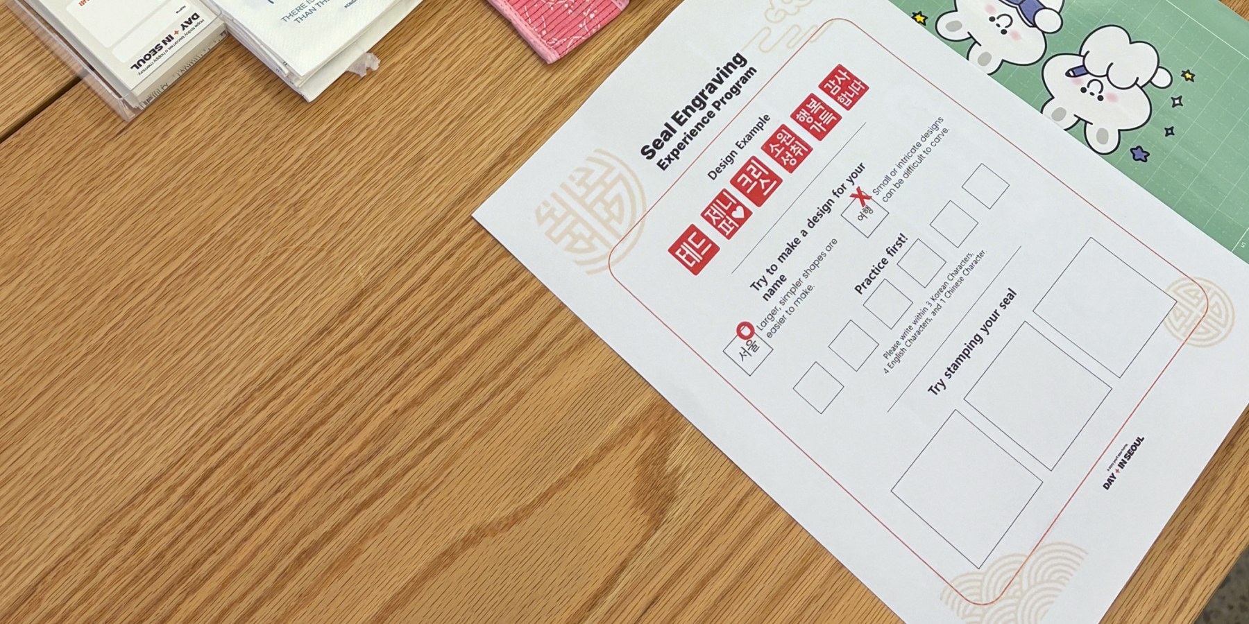 [Seoul Haebangchon] Korean Name Seal Making(Your Personalized Seal) - Thumbnail 64