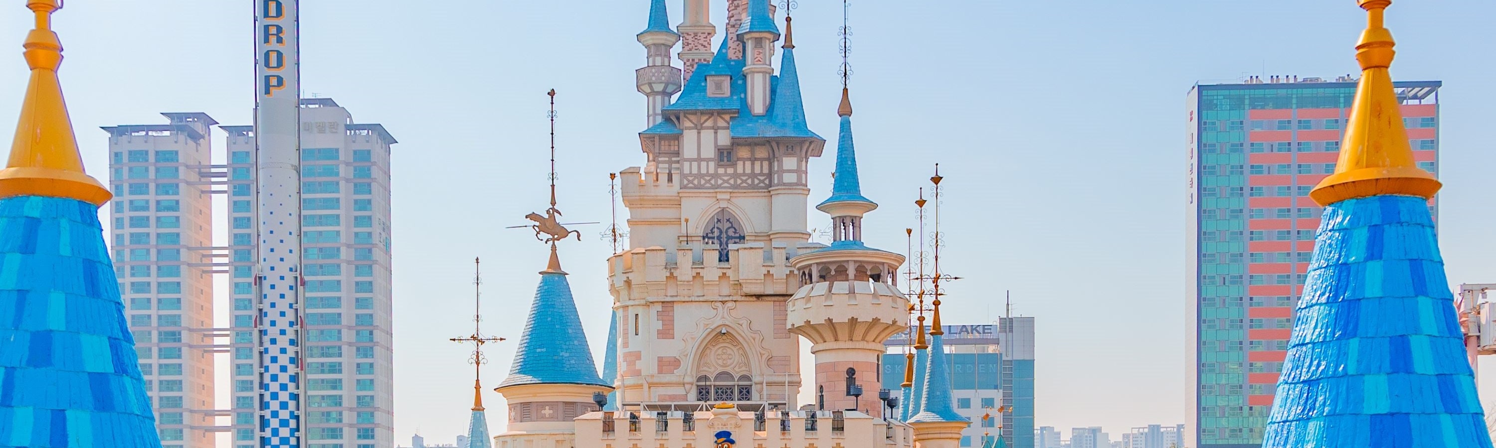 [Lotte World] is a popular theme park in Seoul, known for its thrilling rides and K-drama appearances. It's an exciting destination for families and K-drama fans, offering both indoor and outdoor attractions.