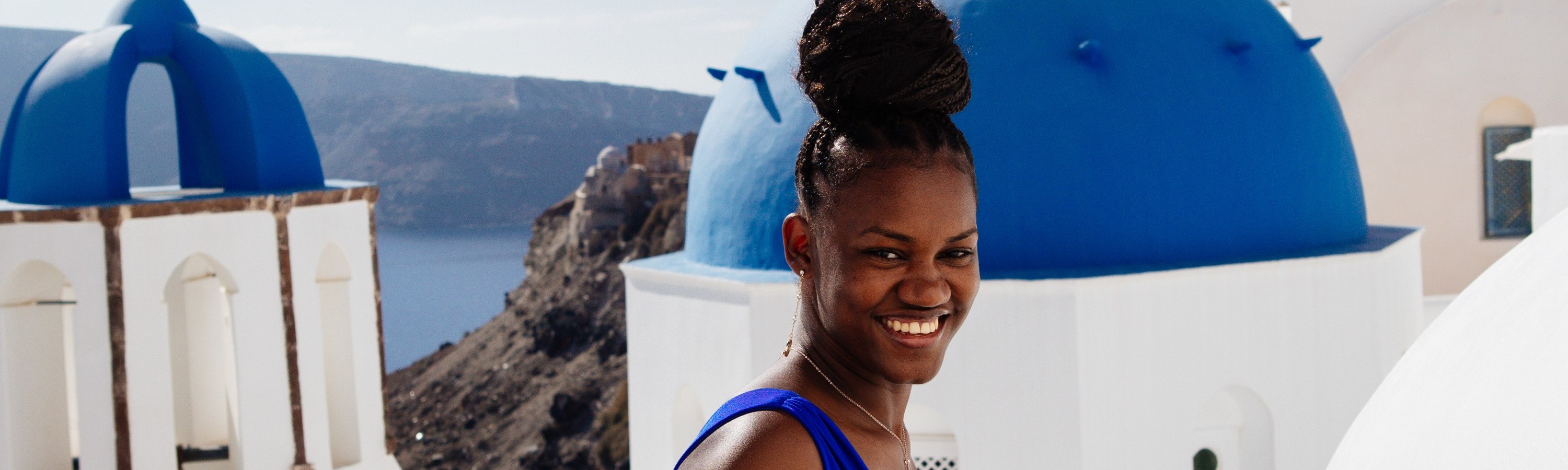 Professional Photoshoot in Santorini